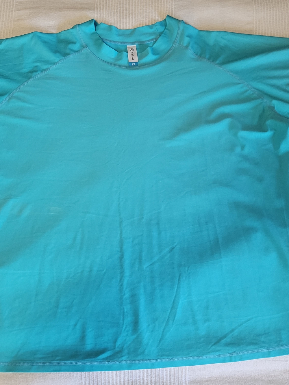 3 for 10$ Sale / Women's Aqua Short-Sleeve Swim Tee - Sun Protective  2X